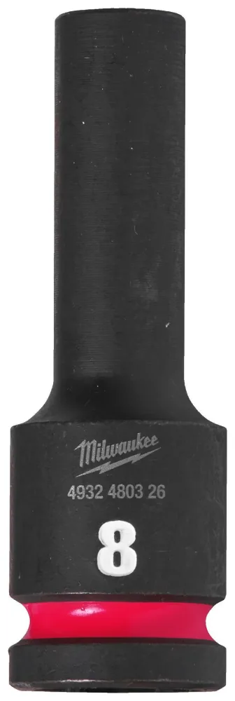 Milwaukee Shockwave Impact Duty Krafthylsa 1/2" fyrkant, djup 30 mm
