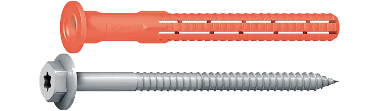 Sormat SDF-KB Fasadplugg C1000, 25-pack 10Hx180 mm