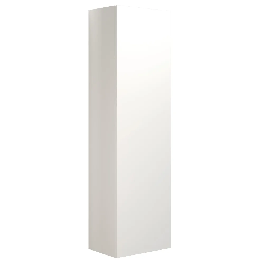 Dansani Luna Högskåp slät, 500 mm Vit matt, högerhängd