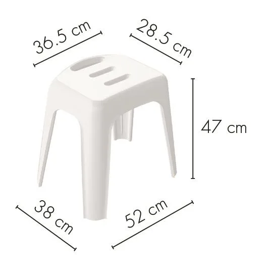 Spirella Viva Well Duschpall 47 cm, vit