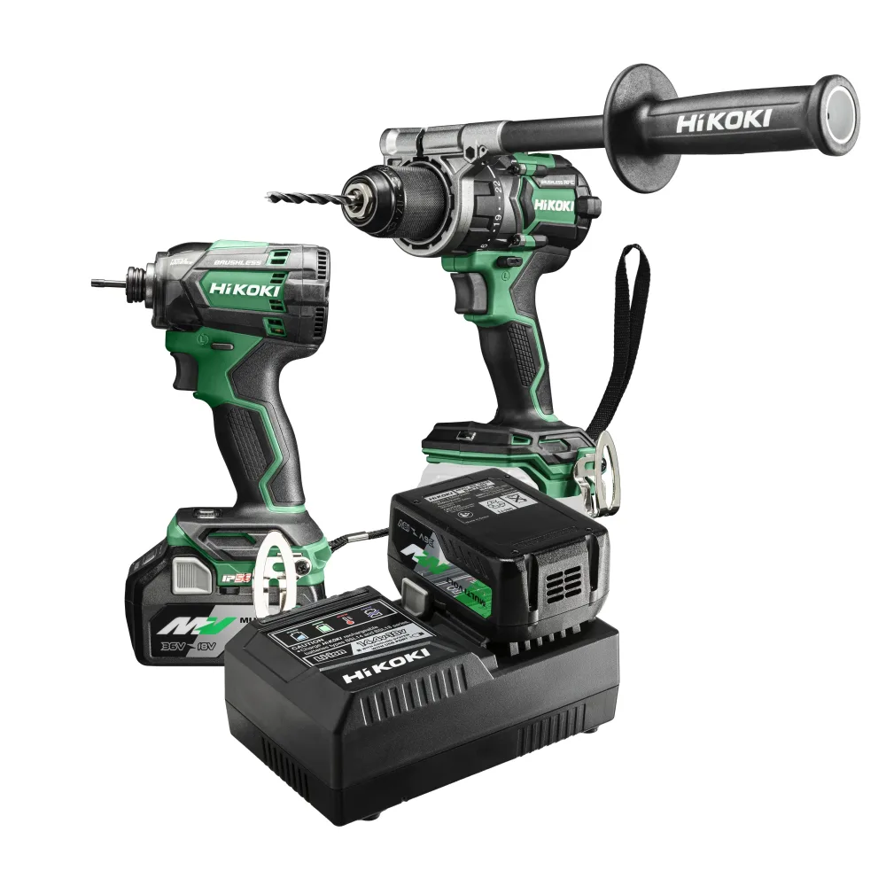 HiKOKI KC18DC Verktygspaket med batteri och laddare