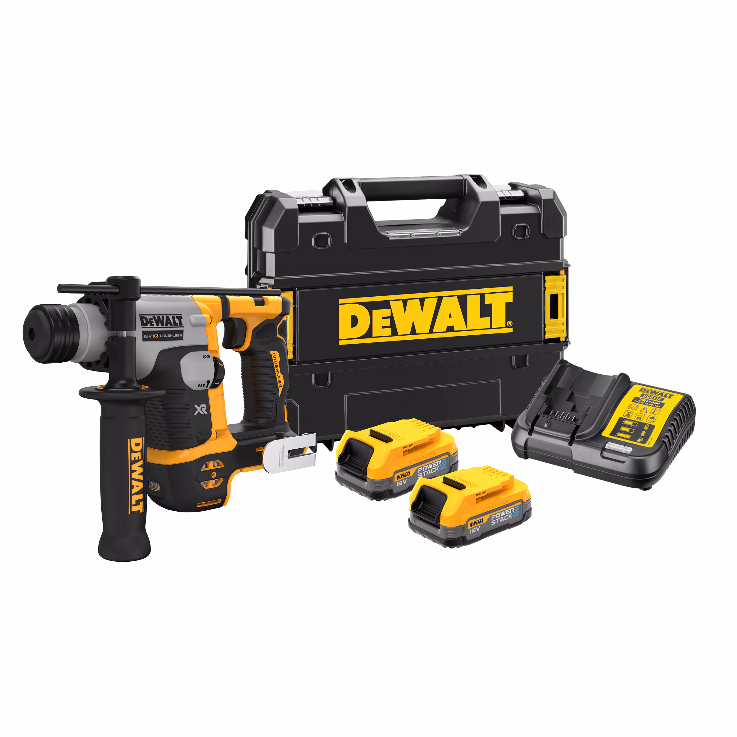 Kjøp Dewalt Borhammer 18V, DCH172E2T, med batteri & lader
