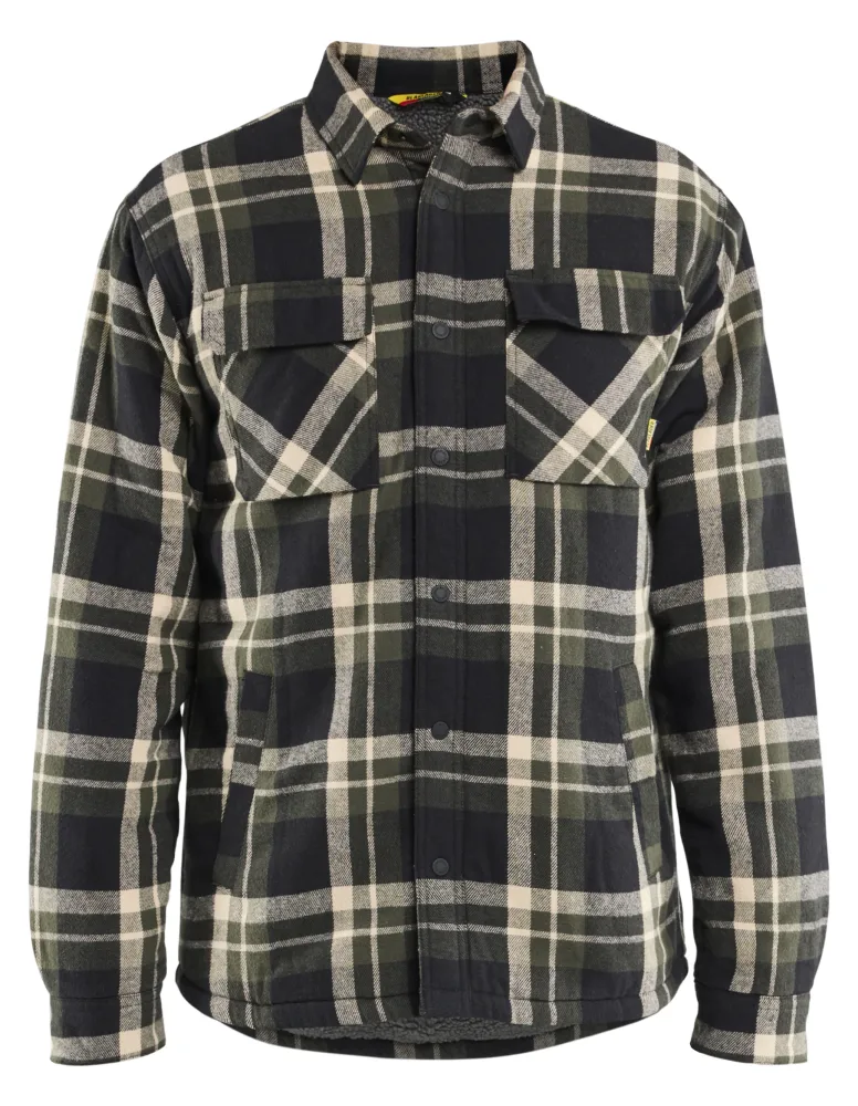Blåkläder BLK Arbetskjorta pilefodrad, slitstark 4XL