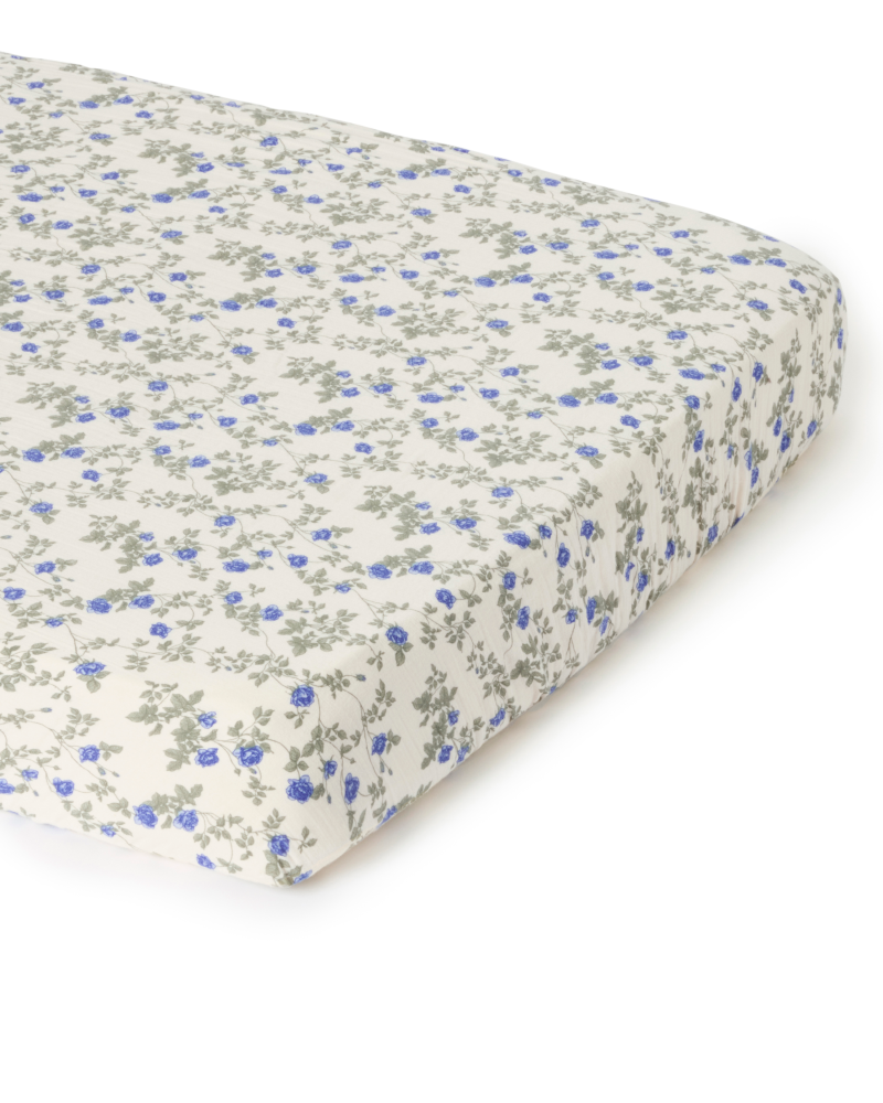 Dainty Muslin dra-på-lakan, 160x200x30 cm
