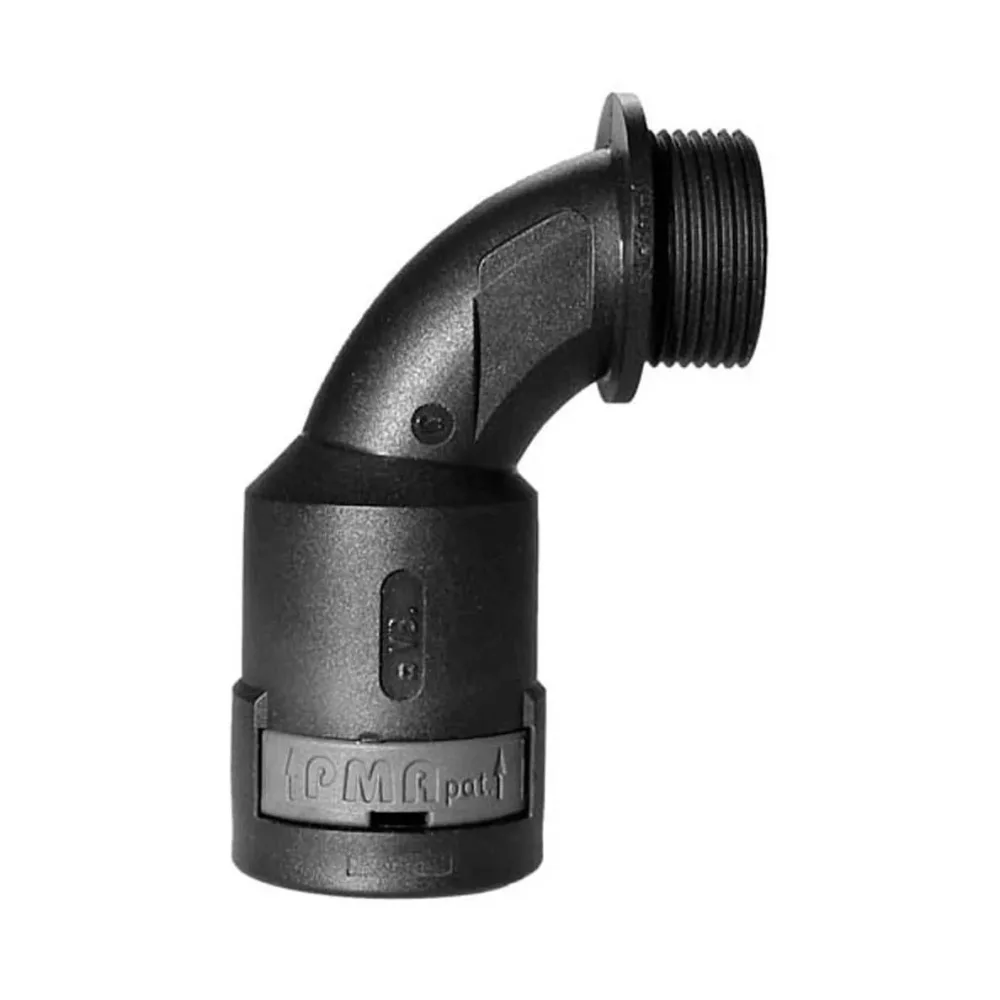 Rutab 1410694 Vinkelförskruvning polyamid 6, halogenfri 29 mm, PG29