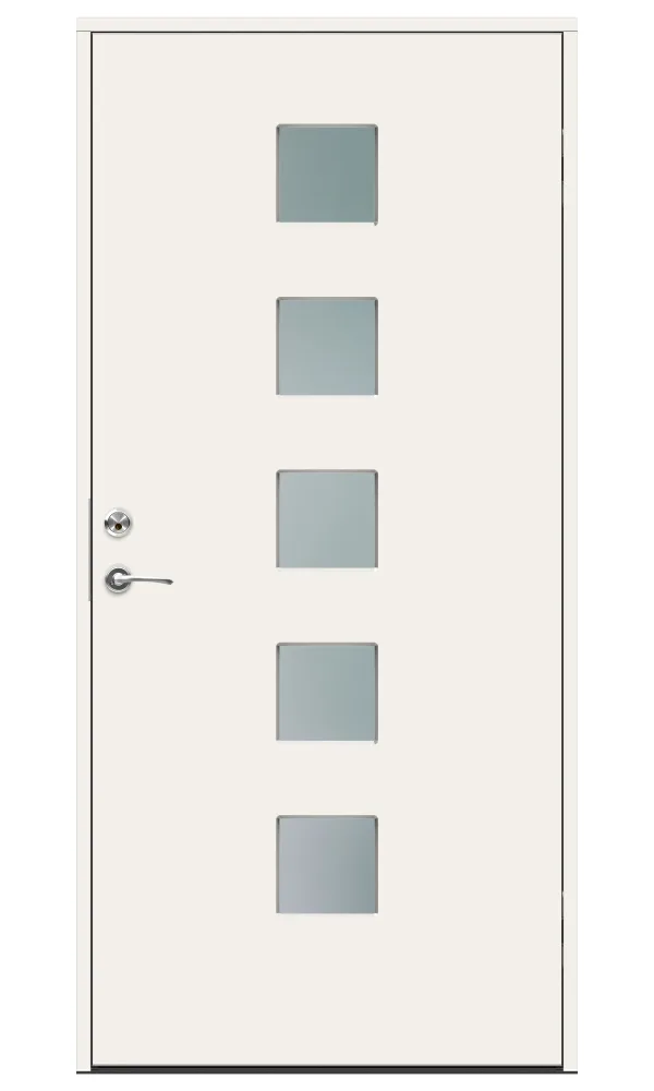 Swedoor Dice Ytterdörr vit (S 0502-Y) 2080x888 mm