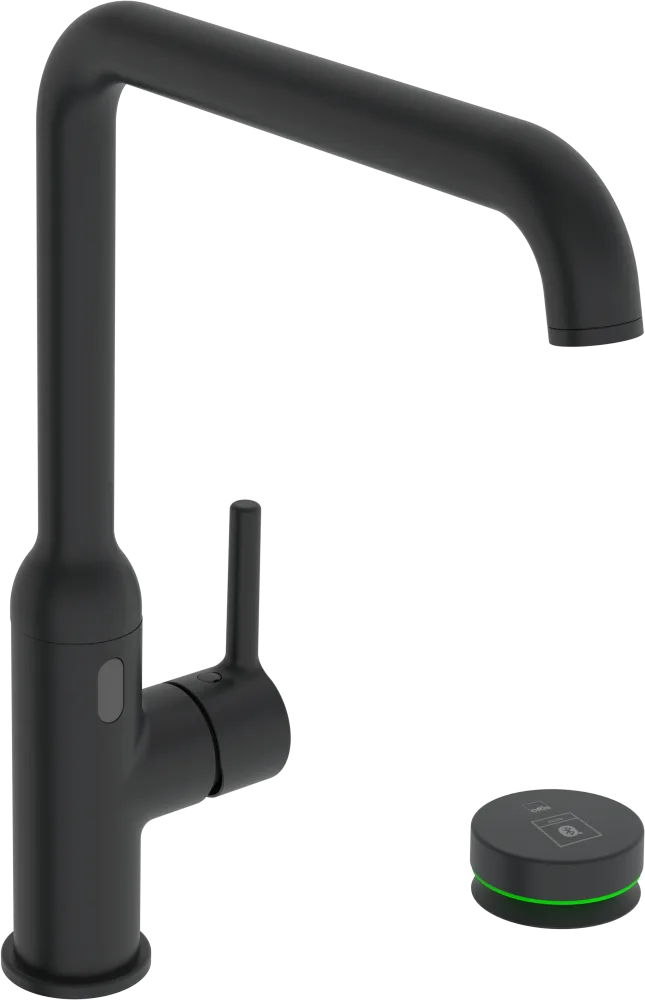 Oras Optima Style Hybrid 2639FHTZ-33 Köksblandare med avstängning, Bluetooth Matt svart - Bild 2