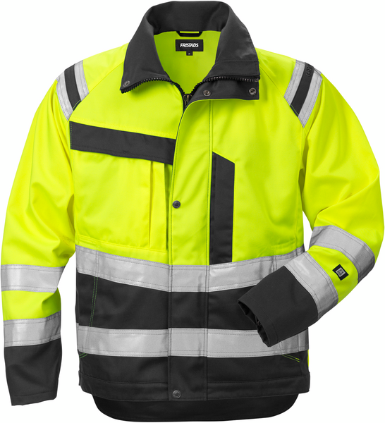 JACKA 4026 PLU GUL/SVART 4XL